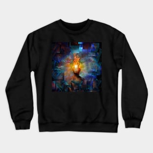 Burning mind Crewneck Sweatshirt